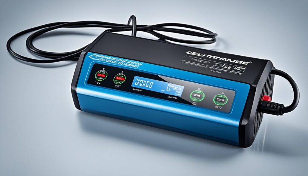 efficient car battery charger features