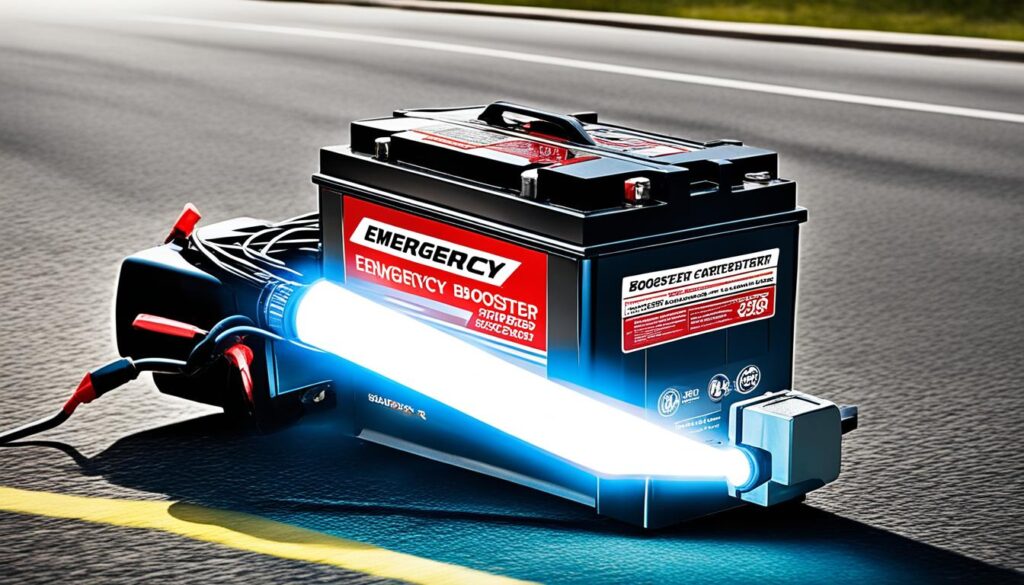 emergency car battery booster