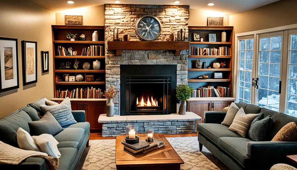 fireplace furniture USA