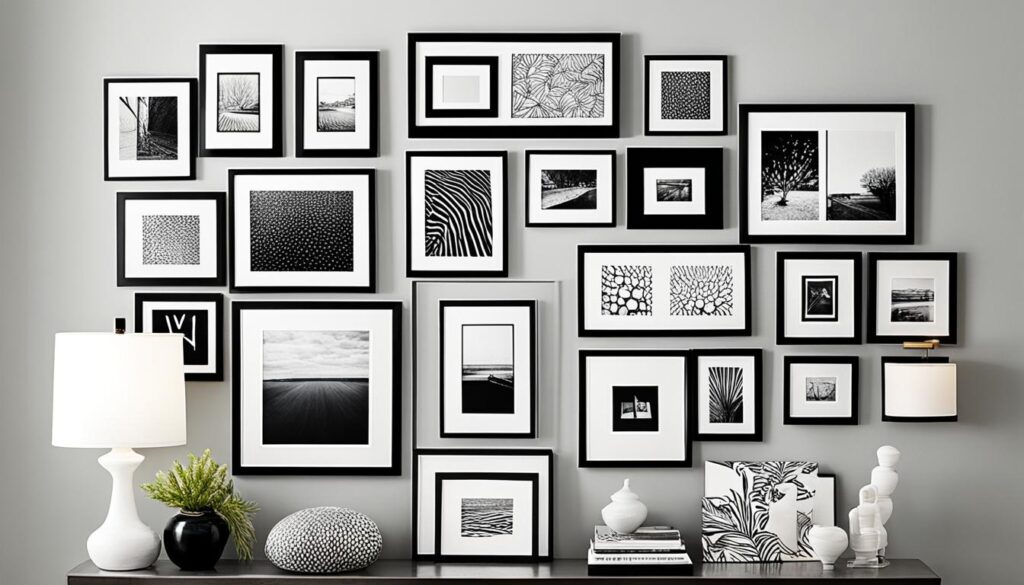 gallery wall layout