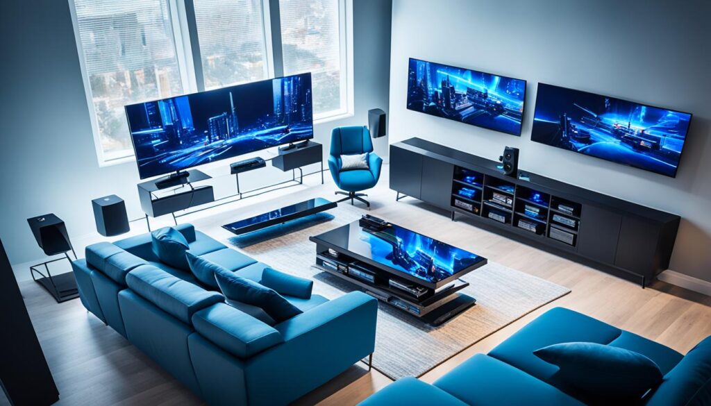 gaming furniture as centerpiece