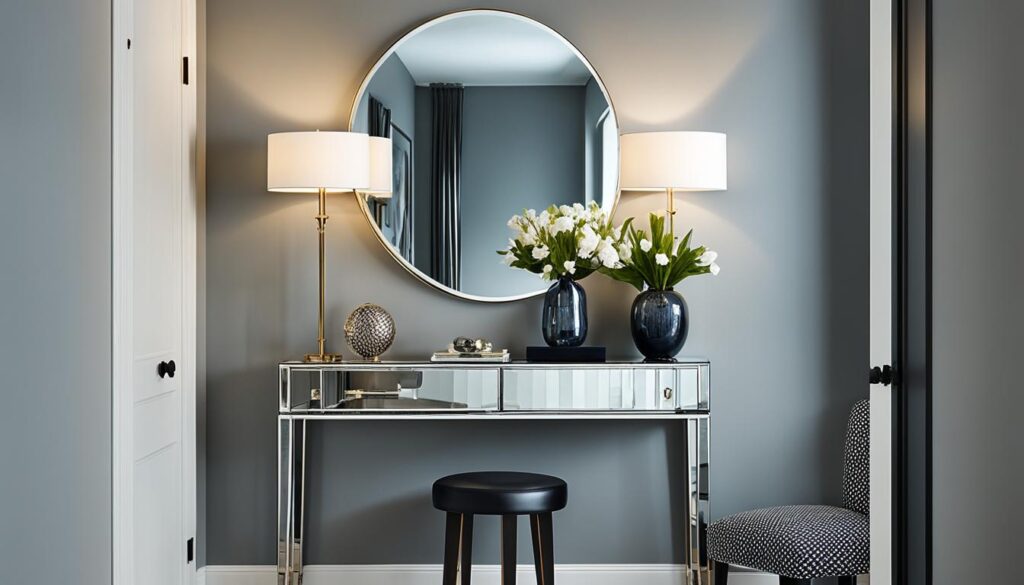 hallway furniture USA wall mirrors