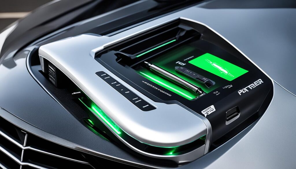 high-efficiency car battery charger