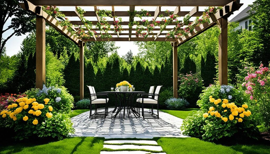 landscape architecture pergolas