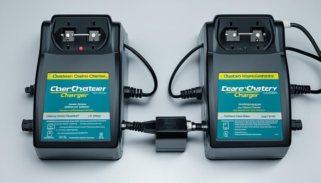 lithium-ion vs lead-acid battery chargers