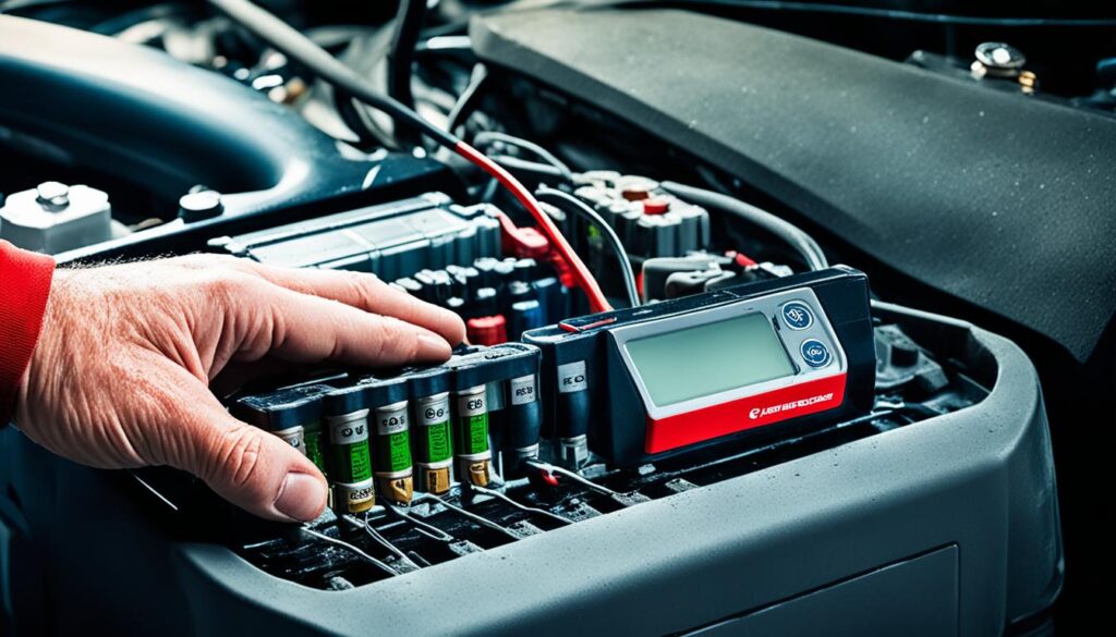 maintaining car battery charger