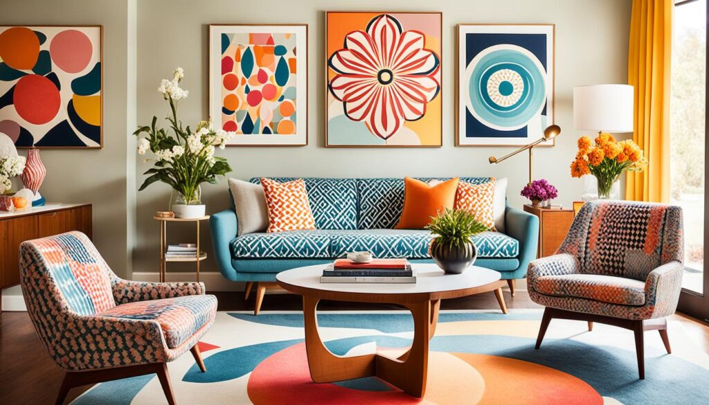 mid-century modern decor