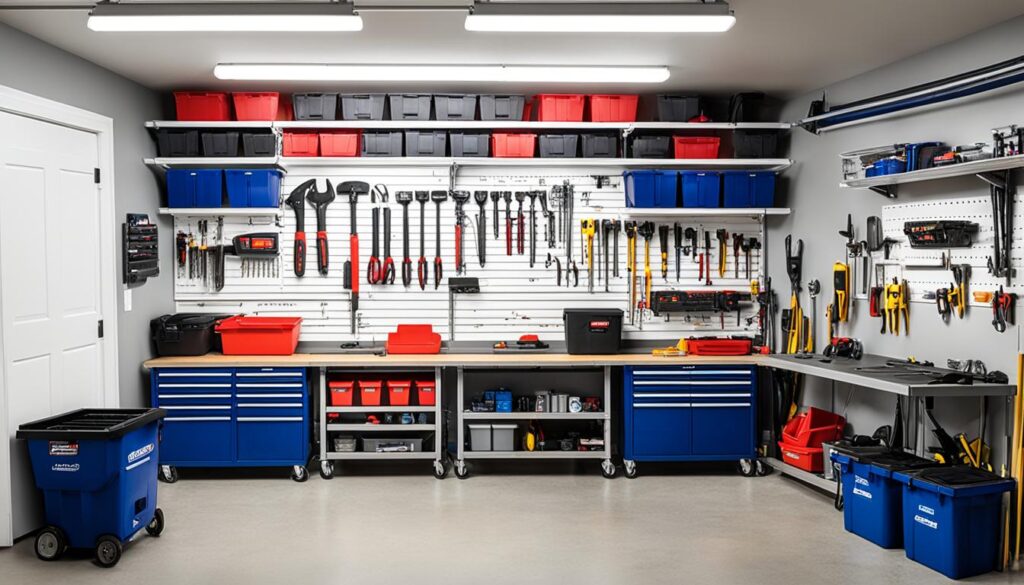 organized garage