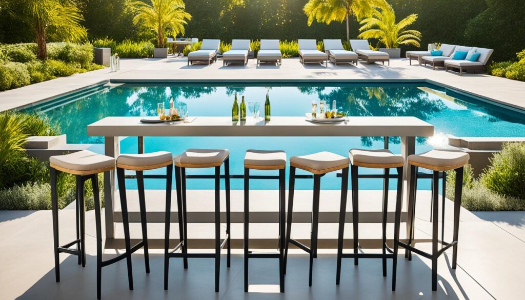 outdoor bar stools