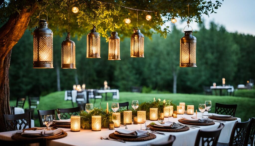 outdoor lanterns