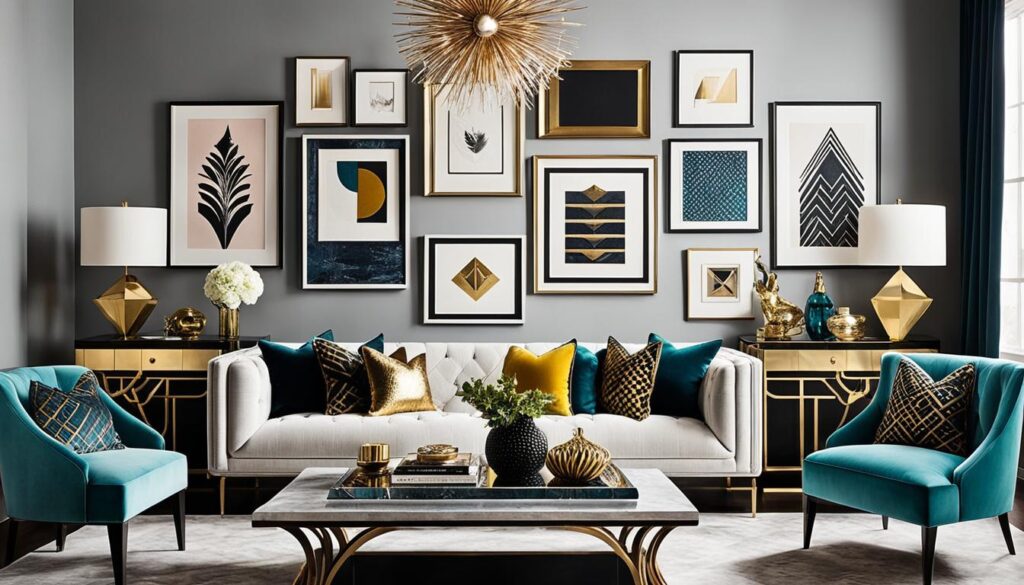 personalizing Art Deco space