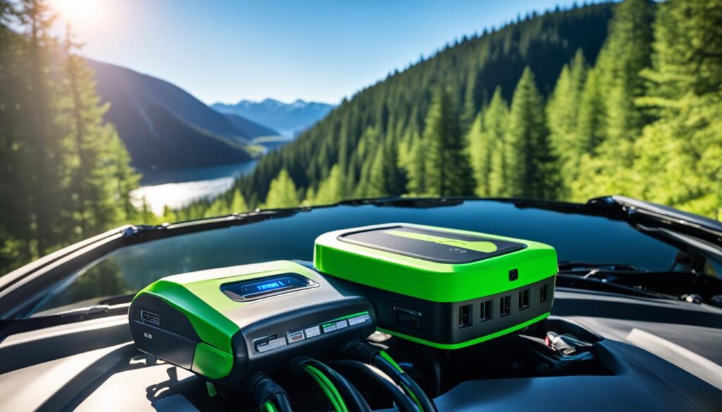 portable battery charger for cars