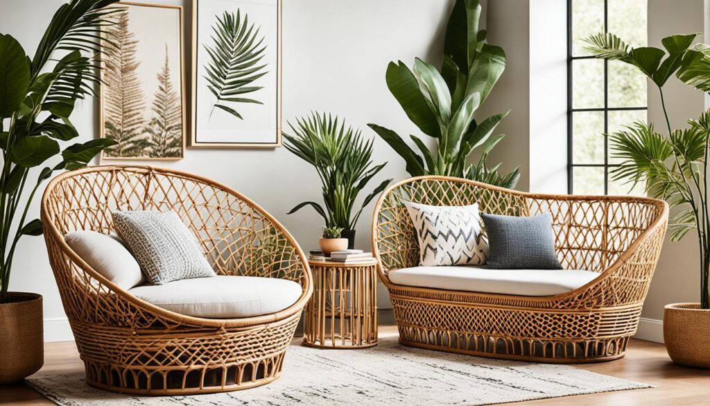 rattan furniture