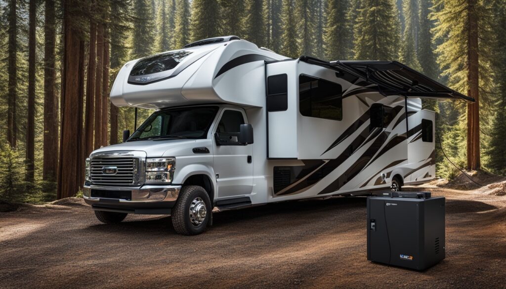 smart RV battery chargers