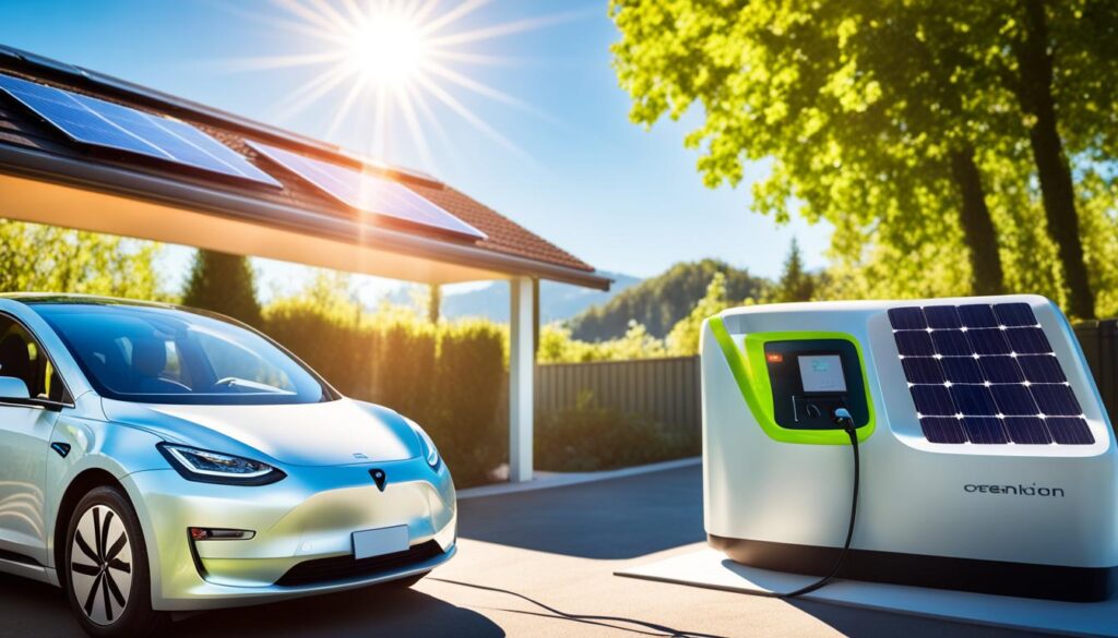 solar energy car battery solution