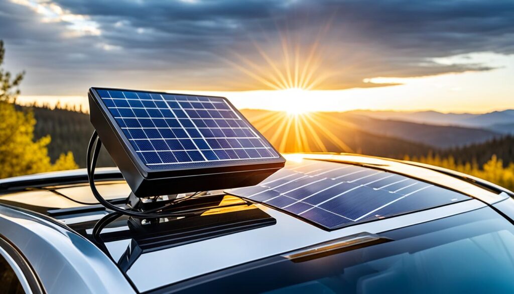 solar panel car battery charger