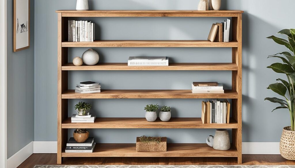 solid wood bookcases