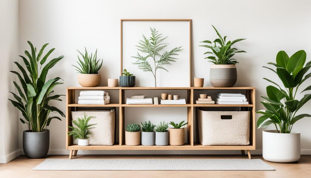 sustainable home organization