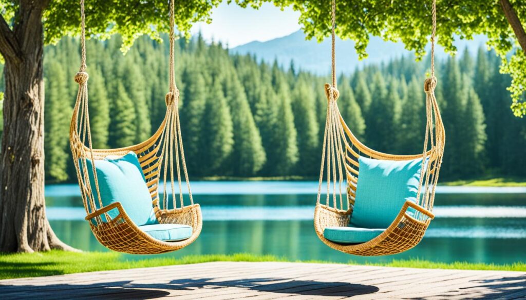 swinging chairs