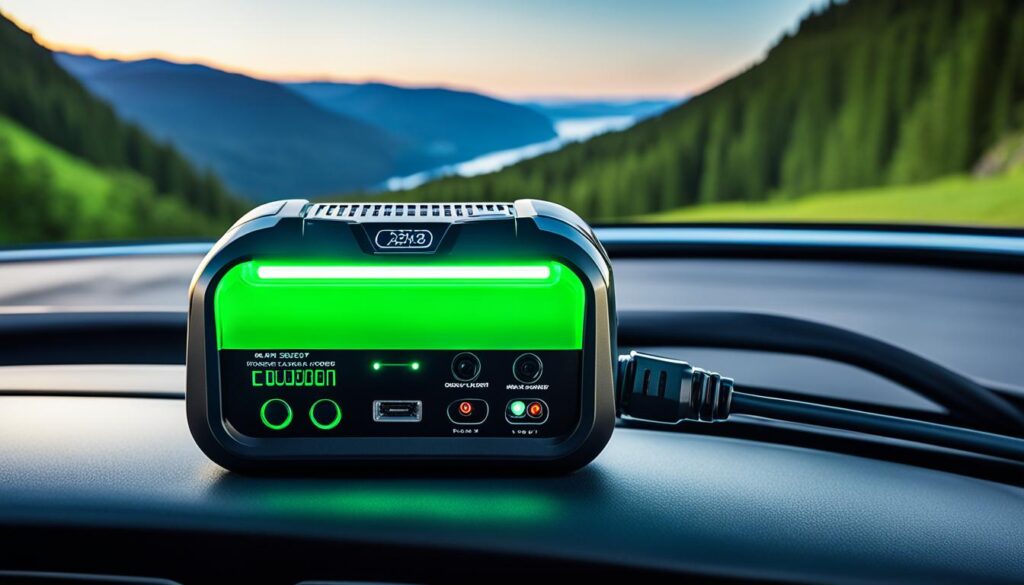 travel car battery charger