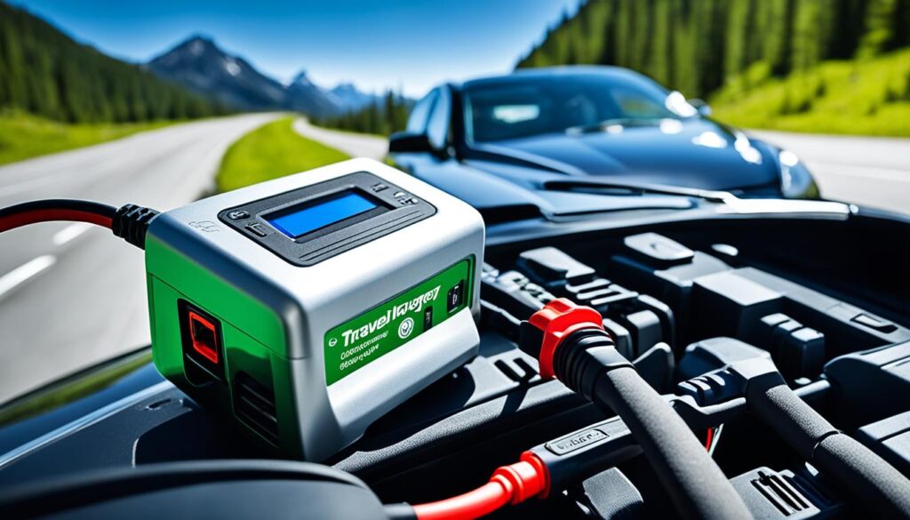 travel car battery charger