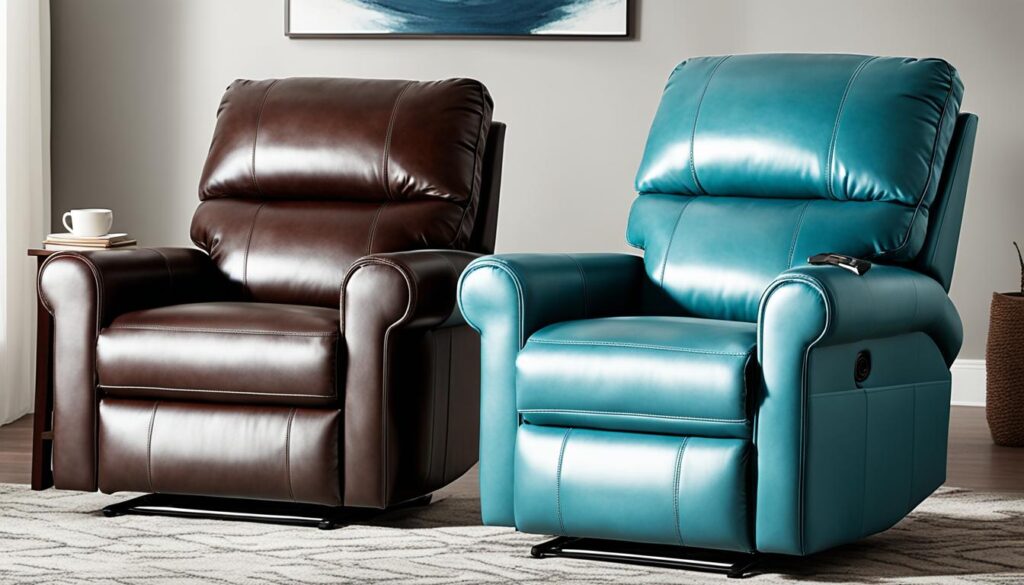 types of recliners