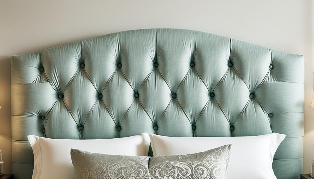 upholstered headboard