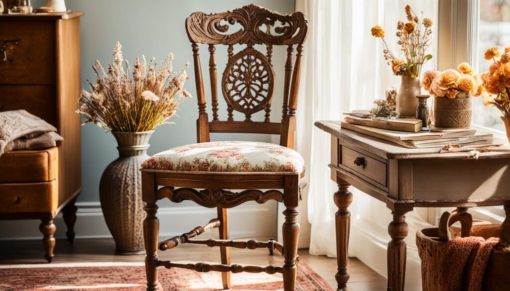 vintage-inspired furniture