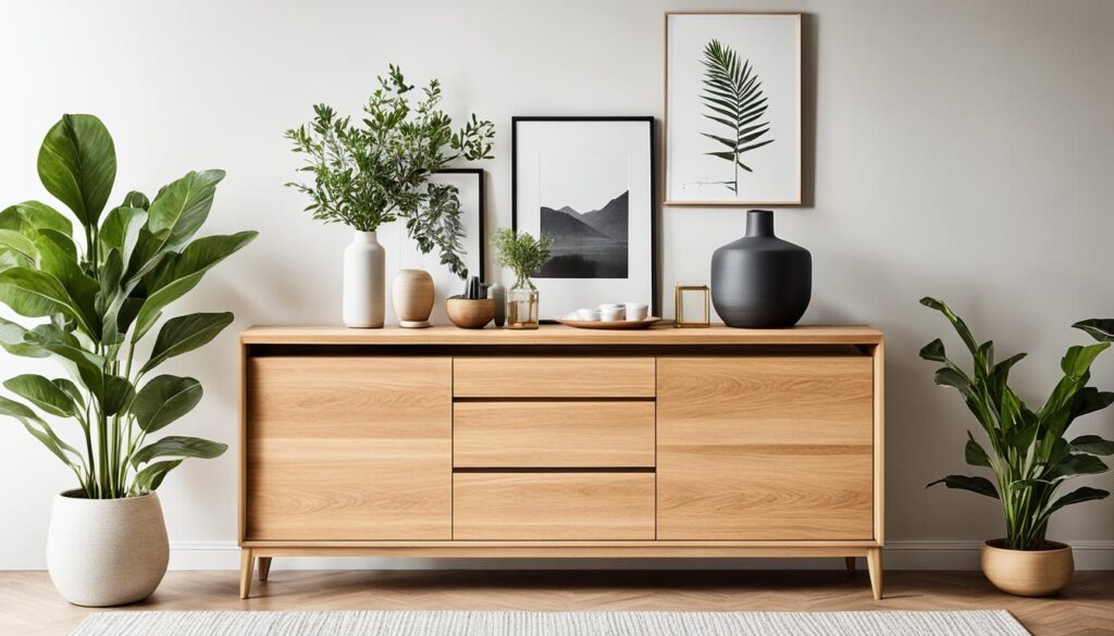 wooden sideboards