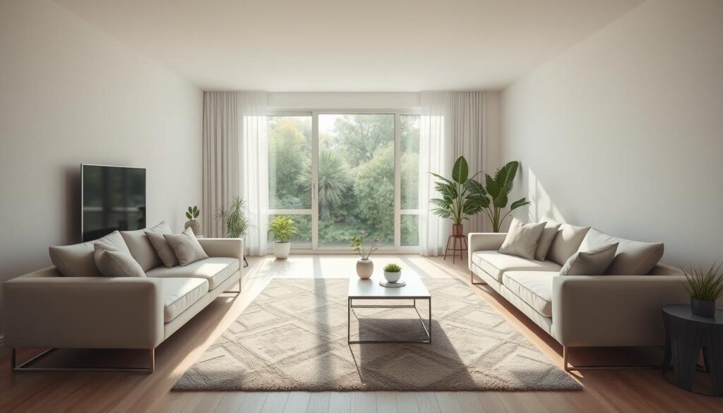 Minimalist living room