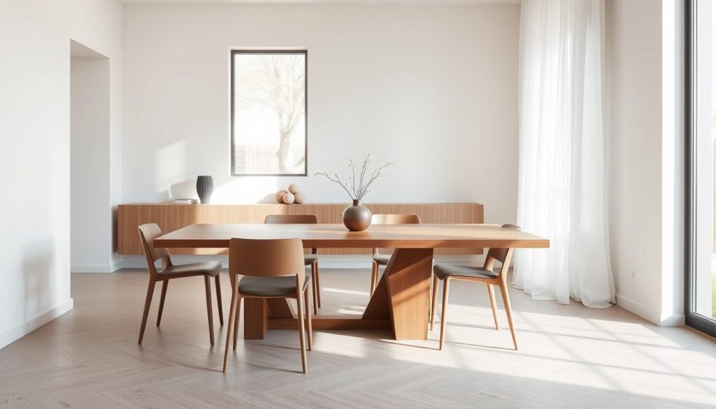 minimalist dining room