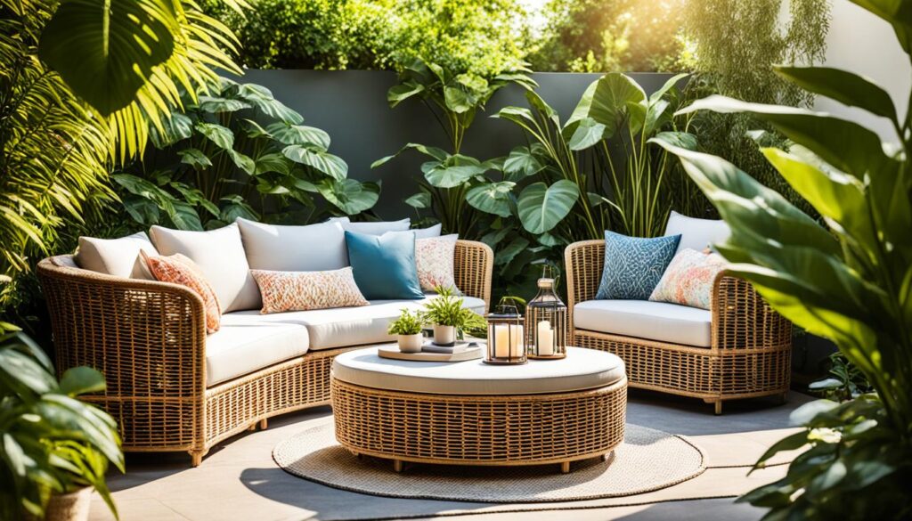 rattan furniture