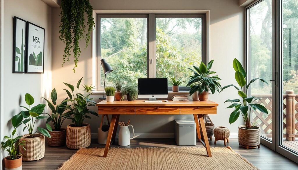 Nature-inspired home office