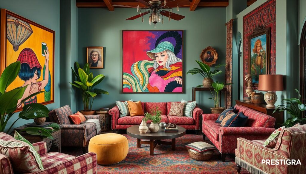 maximalist home decor