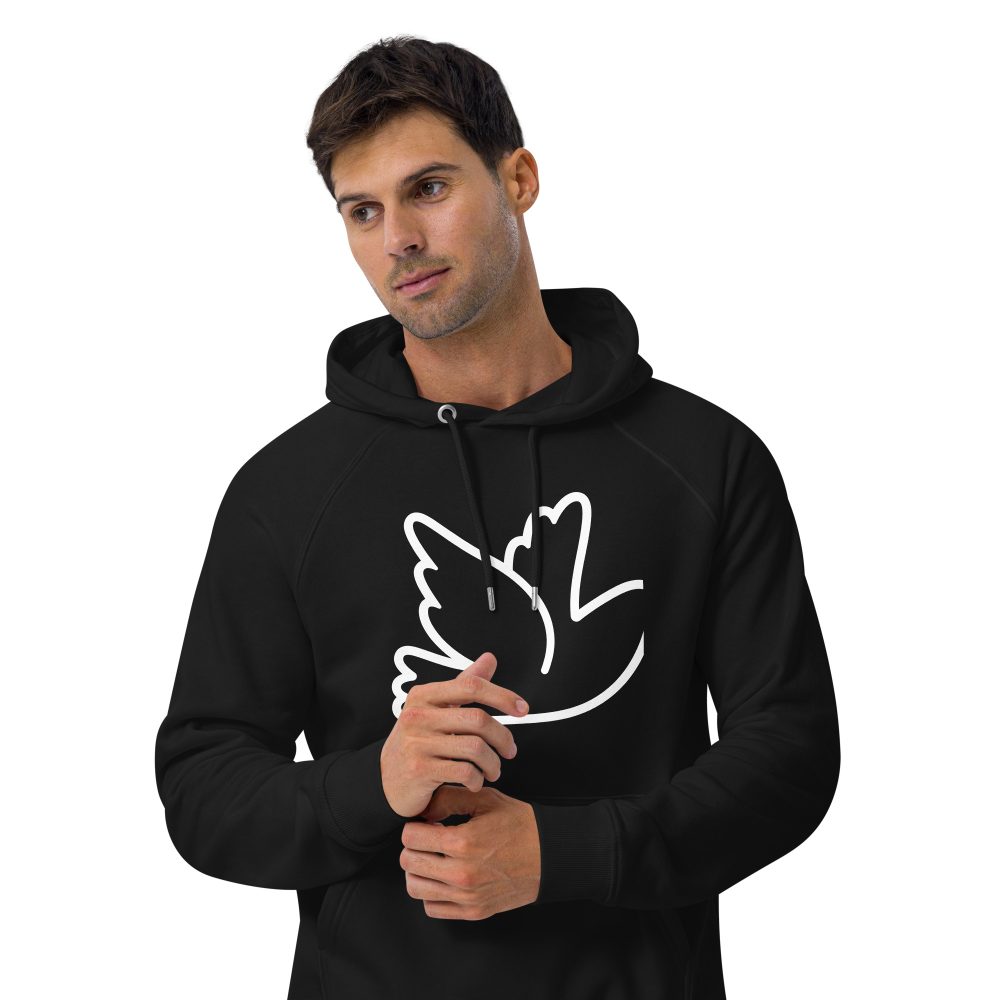 Perch & Peace Unisex Hoodie – Tranquility Woven into Every Stitch - Image 4