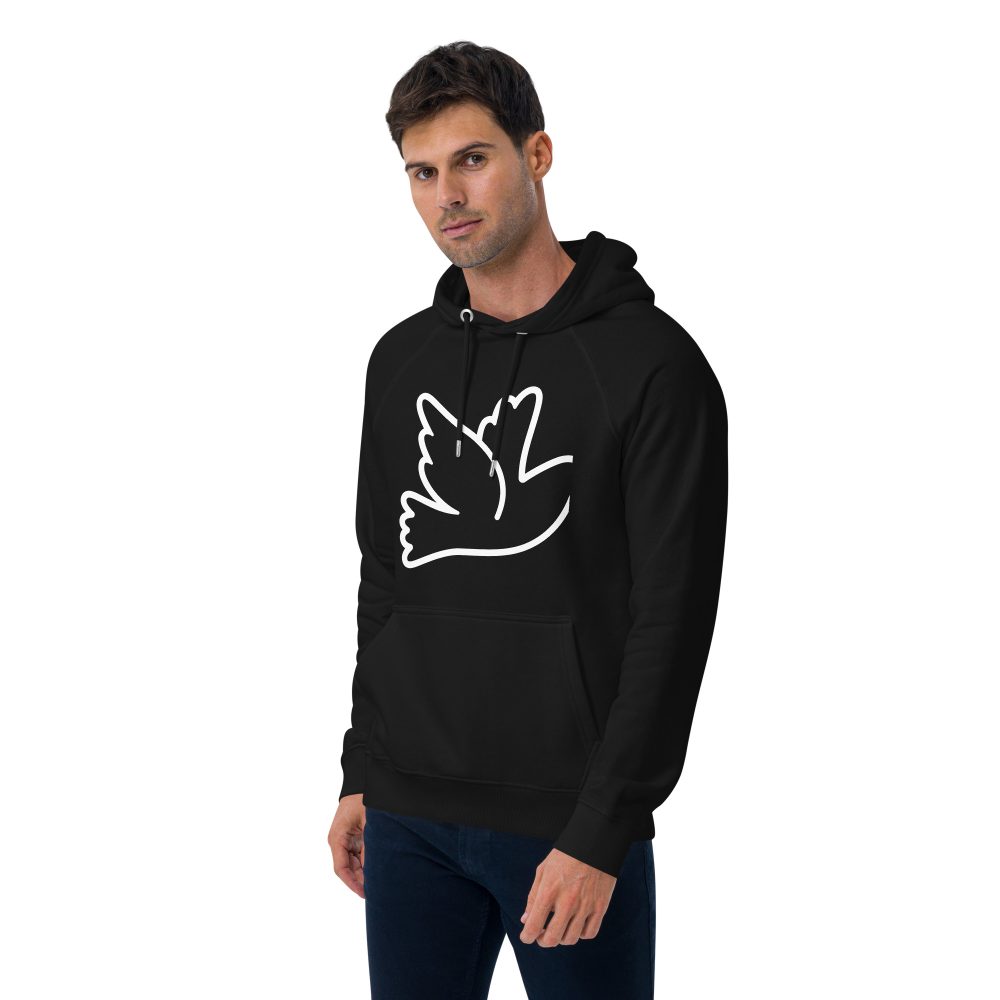 Perch & Peace Unisex Hoodie – Tranquility Woven into Every Stitch - Image 8
