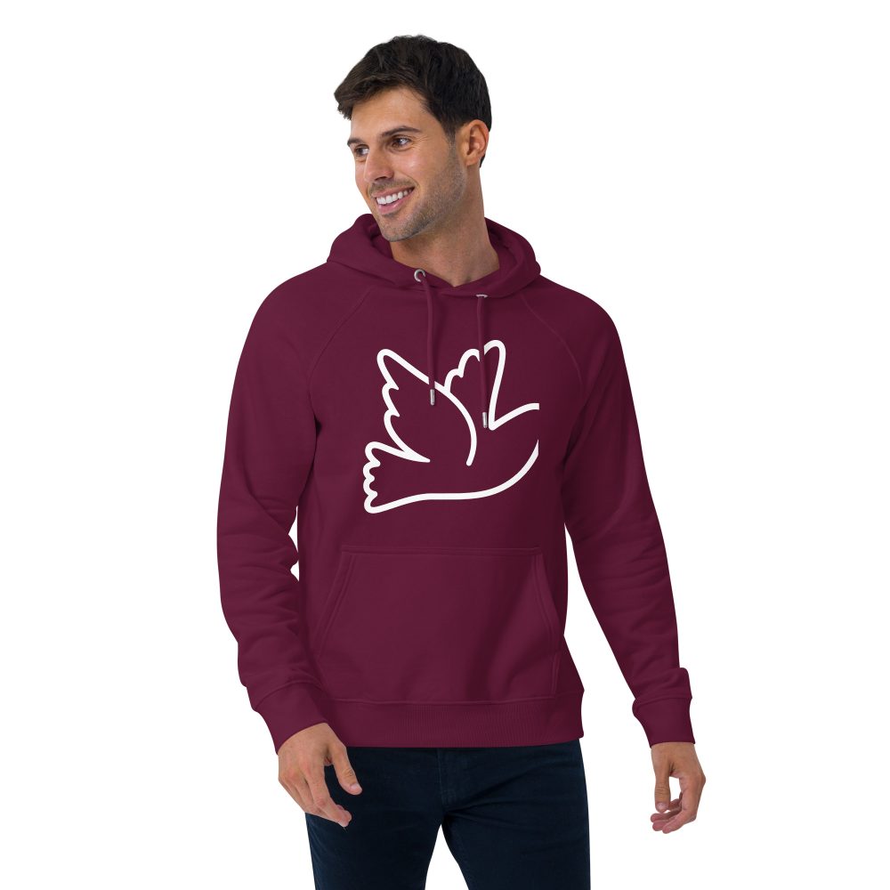 Perch & Peace Unisex Hoodie – Tranquility Woven into Every Stitch - Image 12