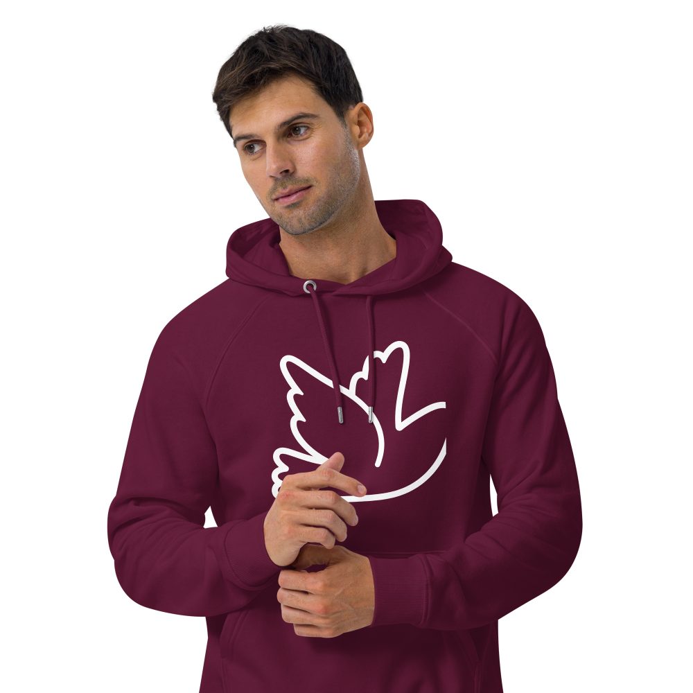 Perch & Peace Unisex Hoodie – Tranquility Woven into Every Stitch - Image 13