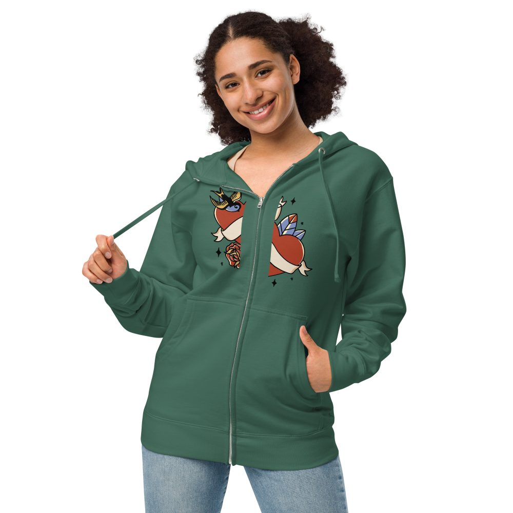 Feather Frame Hoodie – View the World Through Wings
