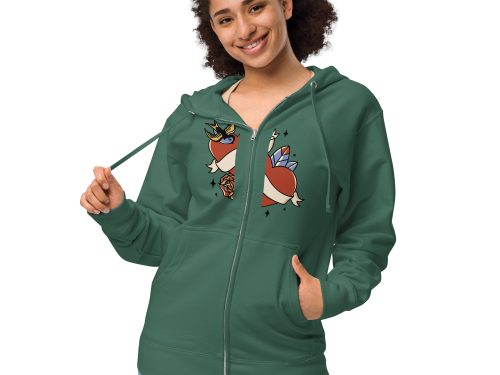 Feather Frame Hoodie – View the World Through Wings