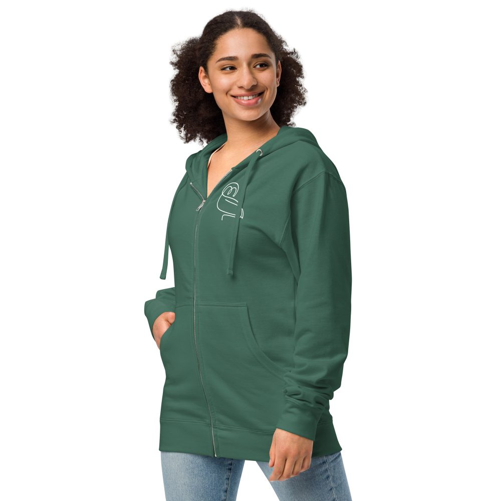 Gentle Crown Fragment  Admire playful beyond the ordinary - zip up hoodie - Image 15