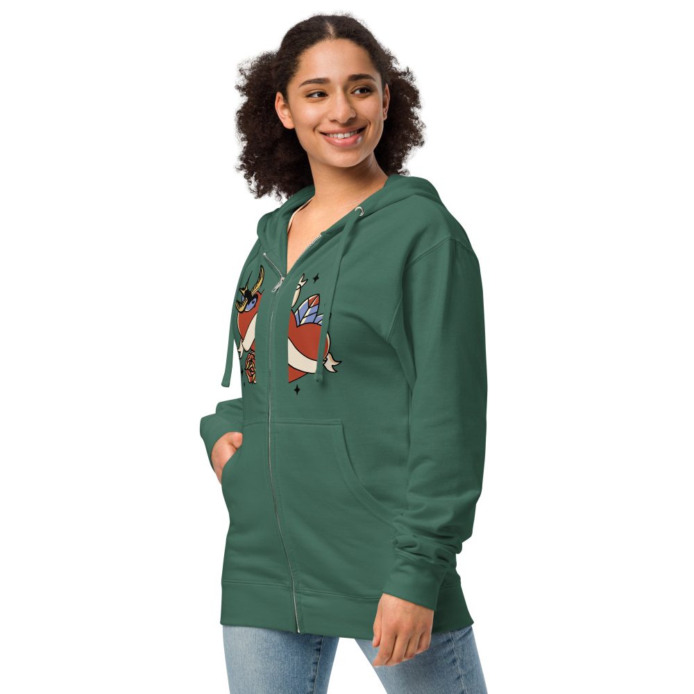 Feather Frame Hoodie – View the World Through Wings - Image 15