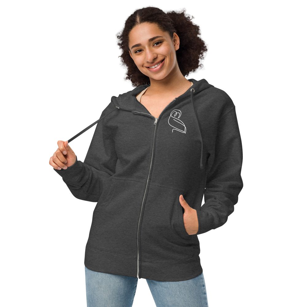 Gentle Crown Fragment  Admire playful beyond the ordinary - zip up hoodie - Image 9