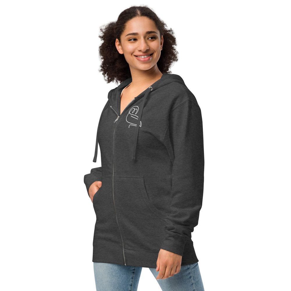 Gentle Crown Fragment  Admire playful beyond the ordinary - zip up hoodie - Image 11