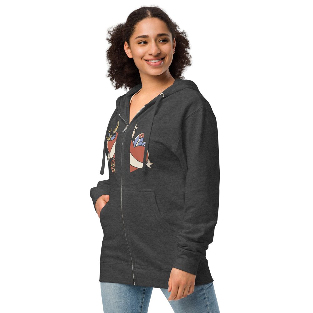 Feather Frame Hoodie – View the World Through Wings - Image 12