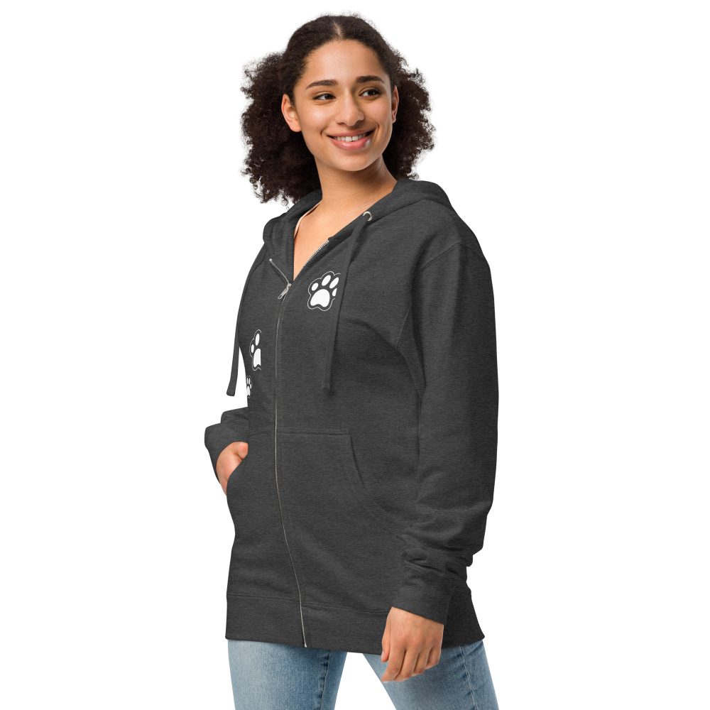 Purrs & Poetry Hoodie – Written in Whiskers - Image 11