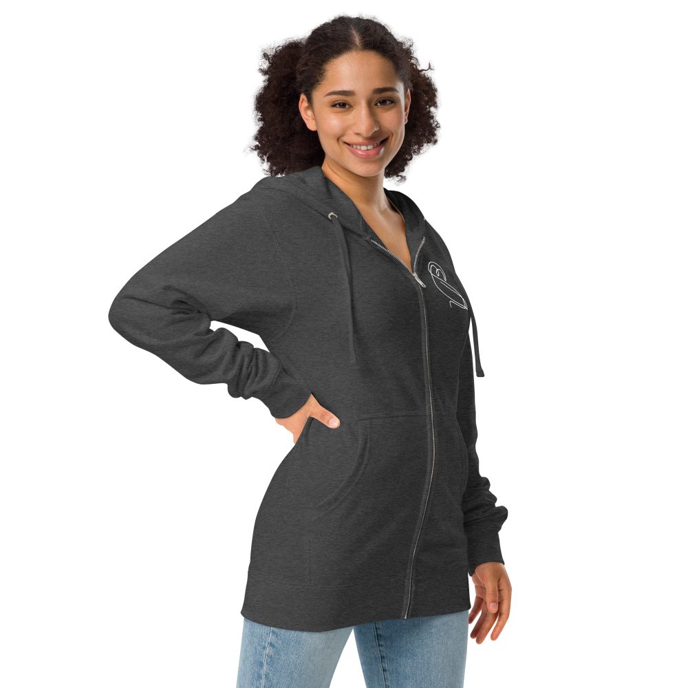 Gentle Crown Fragment  Admire playful beyond the ordinary - zip up hoodie - Image 12