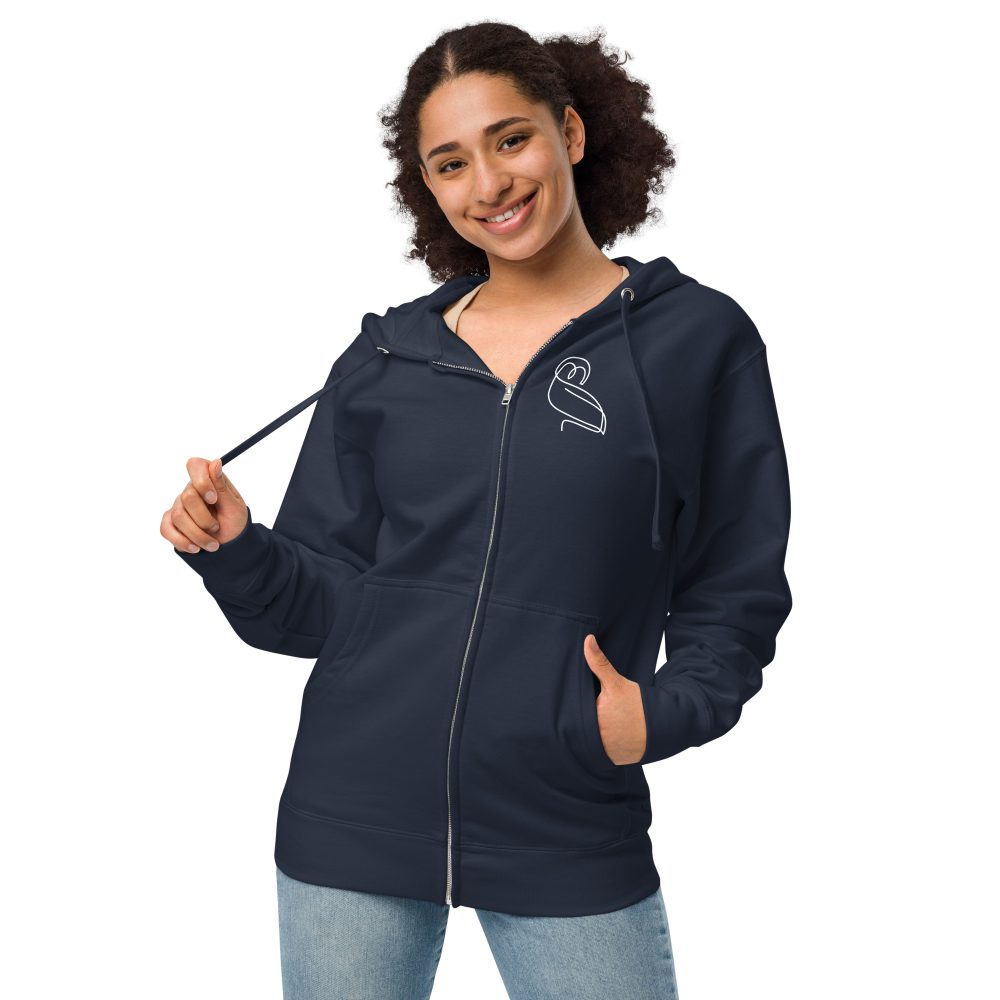 Gentle Crown Fragment  Admire playful beyond the ordinary - zip up hoodie - Image 5