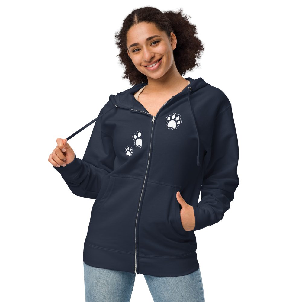 Purrs & Poetry Hoodie – Written in Whiskers - Image 5