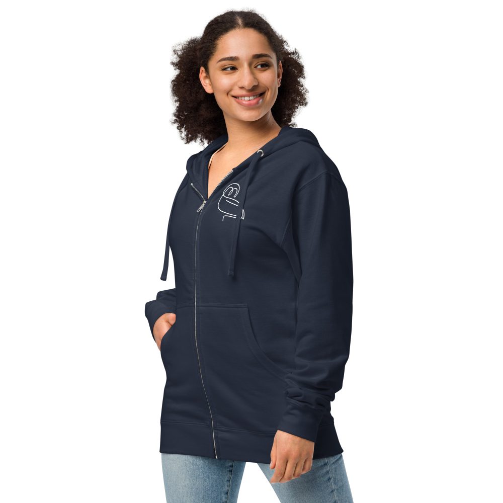 Gentle Crown Fragment  Admire playful beyond the ordinary - zip up hoodie - Image 7